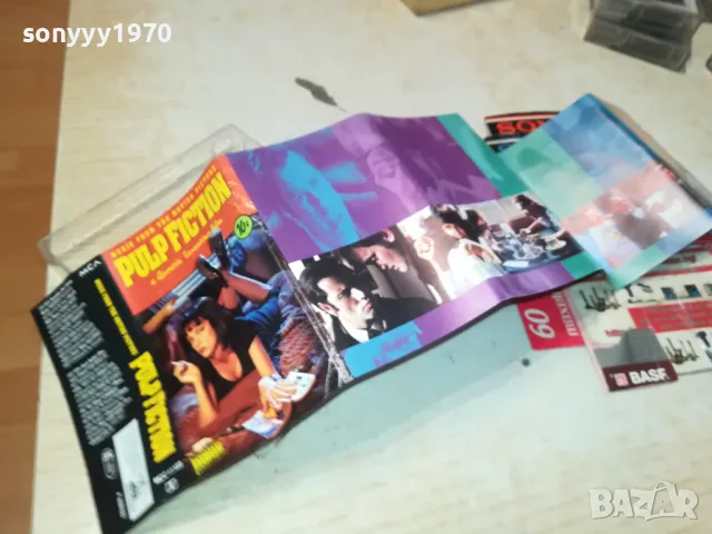 PULP FICTION-ОБЛОЖКА И КУТИЯ 1103251137, снимка 5 - Аудио касети - 49447111