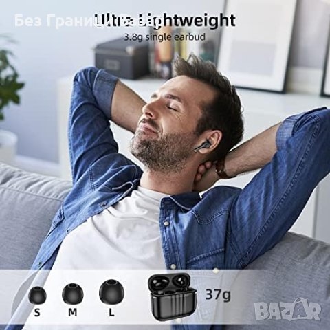Нови Безжични слушалки Спортни с кутия за зареждане Earbuds за музика, снимка 6 - Безжични слушалки - 43015734