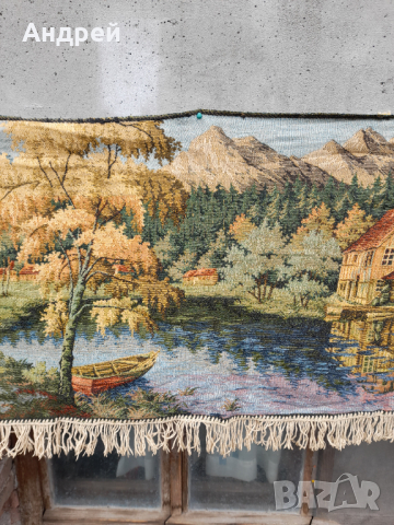 Старинен ковьор,покривка за стена #249, снимка 4 - Антикварни и старинни предмети - 44898706