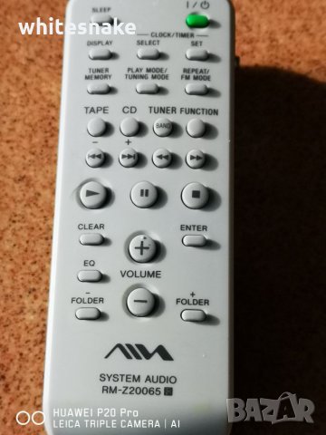 Aiwa RM-Z20065 / Sony / remote control, снимка 2 - Аудиосистеми - 27470369