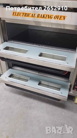 Професионална фурна за закуски, пици, готвене на 2 нива за 4 тави 60/40 Топ цена 1899лв/970,94€, снимка 5 - Обзавеждане за заведение - 34927848