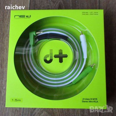 ★ █▬█ █ ▀█▀ ★ Oyaide Neo d + MYTS Class b Stereo 3.5mm to 2(L/R)TS Phone plug / 1.5m  