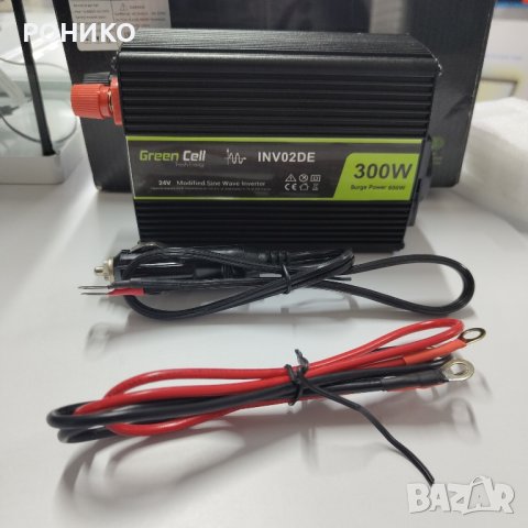 Инвертор GREEN CELL 24V/300W, снимка 5 - Друга електроника - 43863758