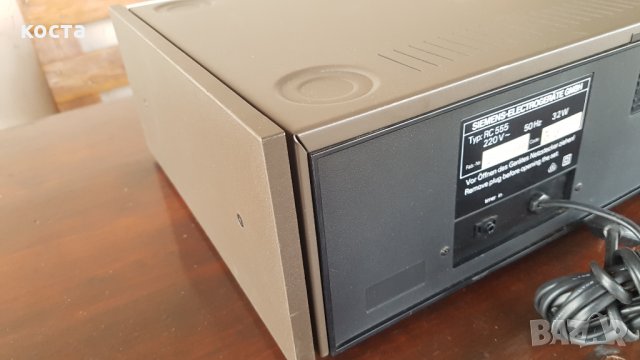 SIEMENS RC 555, снимка 12 - Декове - 32722411