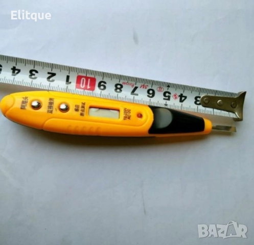 Дигитален тестер за електрически ток и напрежение AC/DC 12-220V