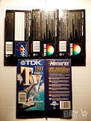 Видео касети TDK - VHS, снимка 2 - Аудио касети - 32904559