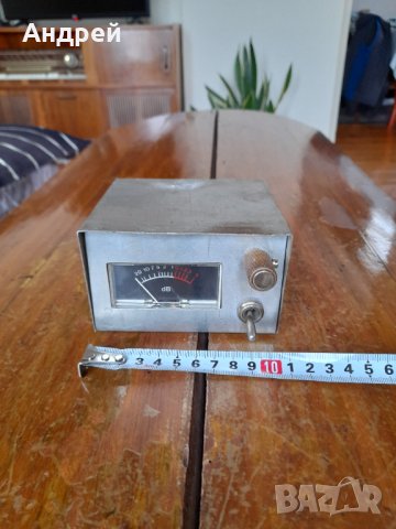 Стар измервателен уред,DB метър, снимка 4 - Антикварни и старинни предмети - 43329254