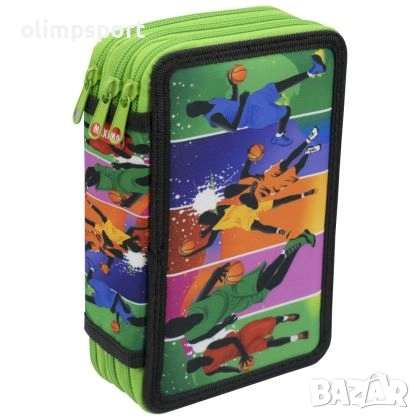 Несесер ученически, шит, с 3 отделения, всяко от които разполага с цип за затваряне. , снимка 4 - Ученически пособия, канцеларски материали - 51549786