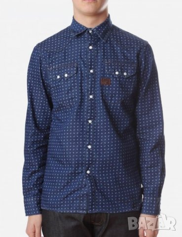 g-star rco cowboy opposing shirt - страхотна мъжка риза КАТО НОВА, снимка 2 - Ризи - 34803862