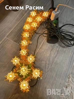 ретро немски коледни лампички, снимка 3 - Антикварни и старинни предмети - 52512813