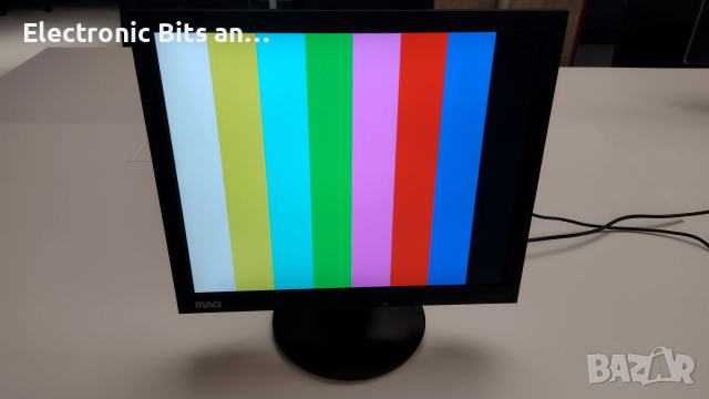 LCD монитор MAG 700P + кабели, 17-инчов