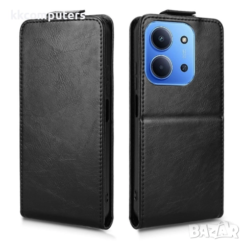 Xiaomi Redmi 15C 5G / 4G / Poco C85 4G- Кожен калъф с магнитен клип, Стенд и Холдер за Карти + Скрий, снимка 8 - Калъфи, кейсове - 52065938