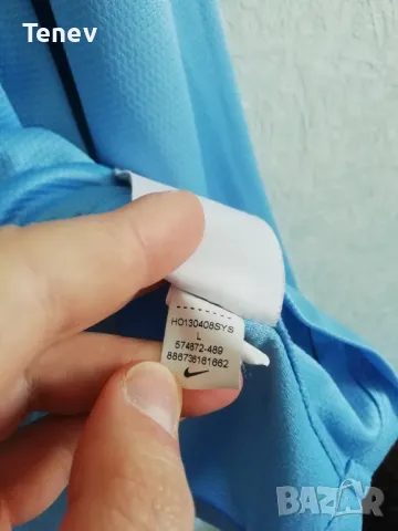 Manchester City Nike оригинална тениска фланелка с дълги ръкави Манчестър Сити размер L, снимка 9 - Тениски - 49590341