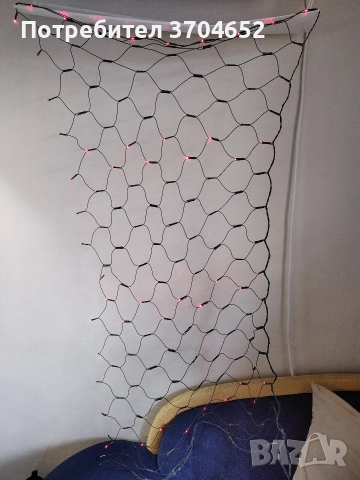 Светеща Коледна Завеса , снимка 4 - Лед осветление - 52565726