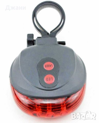 Вело LED стоп с лазер, снимка 3 - Аксесоари за велосипеди - 28728455