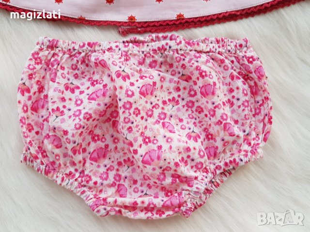 Туника и гащички за памперс 12-18 месеца, снимка 2 - Бебешки блузки - 29024913