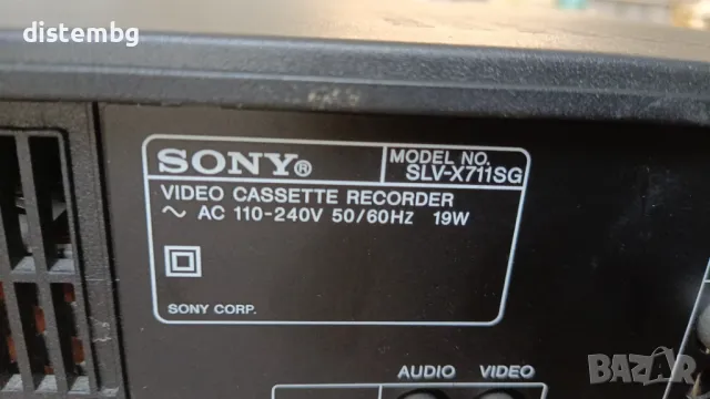 Записващо видео Sony SLV-X711SG VHS, снимка 4 - Плейъри, домашно кино, прожектори - 49927567