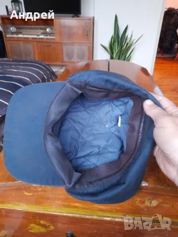 Стара полицейска шапка,шапка полиция #3, снимка 7 - Антикварни и старинни предмети - 48055617