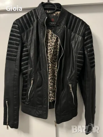 Кожено яке изкуствена кожа намалям на 30 лева, снимка 3 - Якета - 48167978
