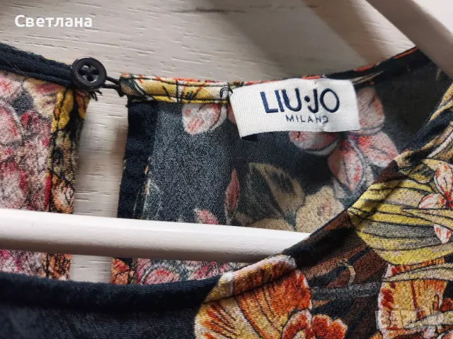 Флорална рокля Liu Jo, размер 42, снимка 9 - Рокли - 50248057