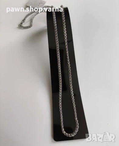 Винтидж сребърен синджир – 925 проба, снимка 3 - Колиета, медальони, синджири - 51421863