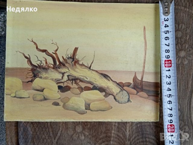 Стари картини,2бр,Георги Цигуларов,масло, снимка 13 - Други ценни предмети - 36760329