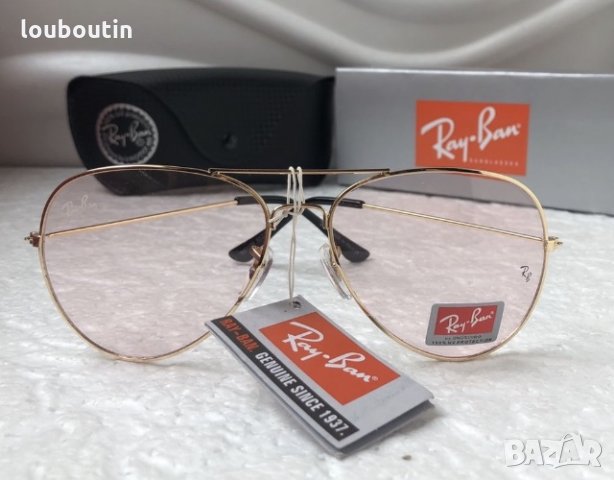 Ray-Ban RB 3026  прозрачни слънчеви очила Рей-Бан авиатор, снимка 5 - Слънчеви и диоптрични очила - 28385666