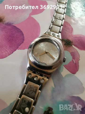 Дамски часовник Swatch Flower Box, снимка 7 - Дамски - 51358179