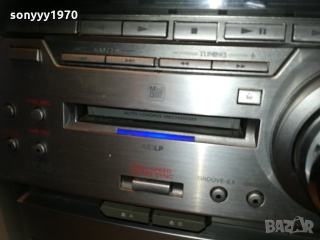 sony hcd-zx50md cd/md/tuner/amplifier 3003211017, снимка 7 - Ресийвъри, усилватели, смесителни пултове - 32354424