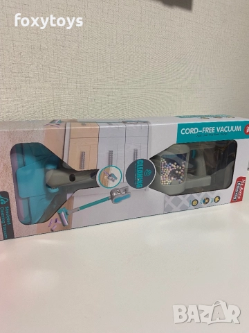 Детска вертикална прахосмукачка- светло тюркоазен, снимка 3 - Образователни игри - 52735871