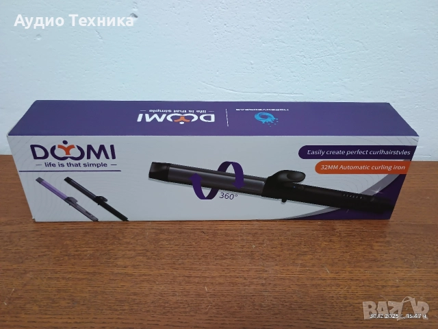 Автоматична маша за къдрене, въртяща се на 360° за създаване на перфектни къдрици! Изпращам видео., снимка 11 - Маши за коса - 52940002