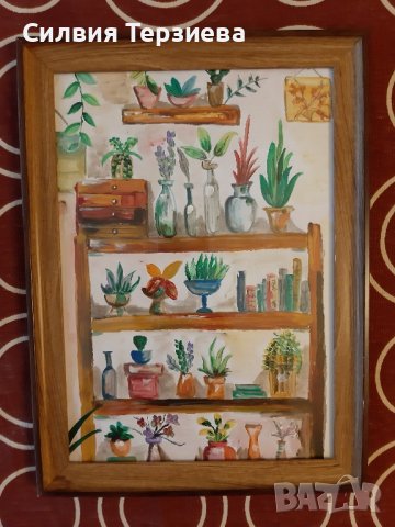 Картина "Полицата", снимка 4 - Картини - 43896272