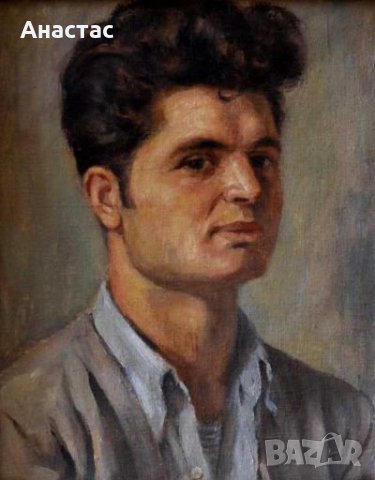 Мъжки портрет , снимка 1 - Картини - 28435179