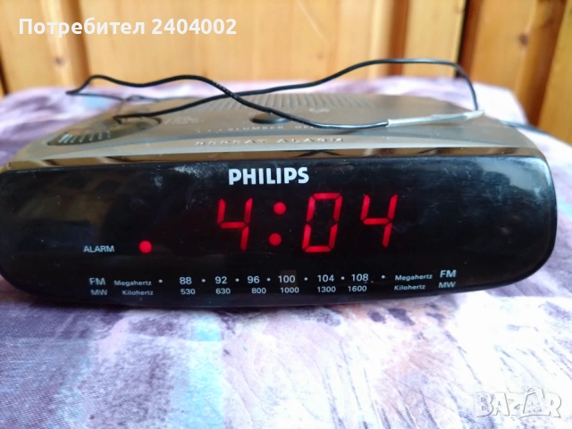 Радио с часовник и една аларма Philips AJ3080/00