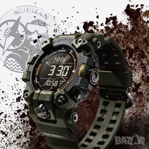 Мъжки часовник Casio G-SHOCK Mudman GW-9500-3ER, снимка 7 - Мъжки - 43624898