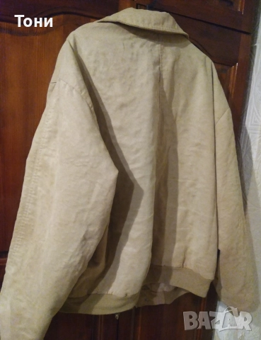 MADE IN ITALY Ново Мъжко Яке от Натурален Велур XL, снимка 2 - Якета - 52518130