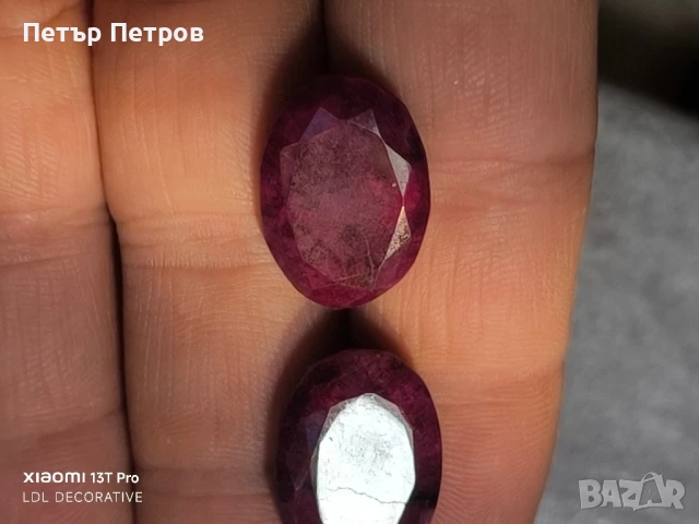 рубин- комплект- 34.05 ct, снимка 1