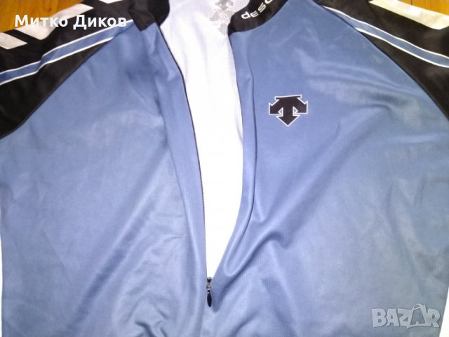 Колездачна тениска Дескенте размер ХЛ, снимка 4 - Велосипеди - 32463610