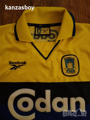  Brondby IF Season 1998 Jersey Vintage Shirt - футболна ретро тениска ХЛ