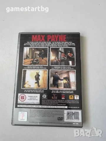 Max Payne за PS2, снимка 2 - Игри за PlayStation - 49973265