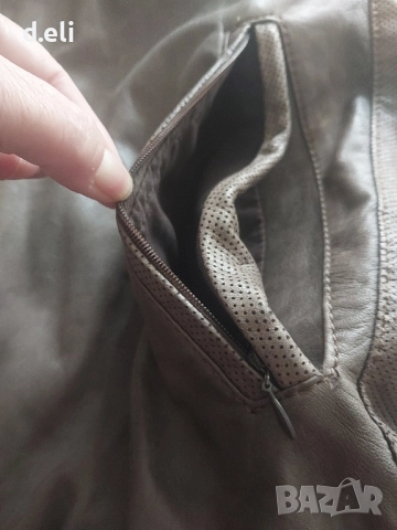 Pierre Cardin 🇫🇷 Size XXL 100% lambleather , снимка 3 - Якета - 52428806