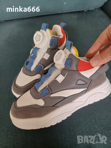 Кожени маратонки за момче, снимка 5 - Детски маратонки - 51984866