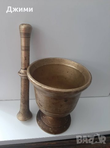 старо масивно бронзово 4укало, снимка 1