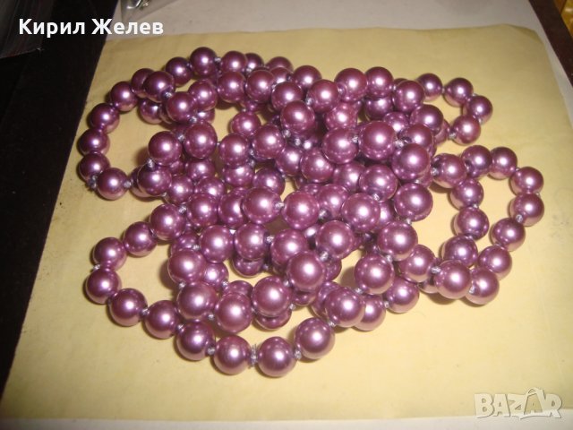 РАЗКОШНА РЕТРО ПЕРЛЕНА ОГЪРЛИЦА 22870, снимка 2 - Колиета, медальони, синджири - 33395633