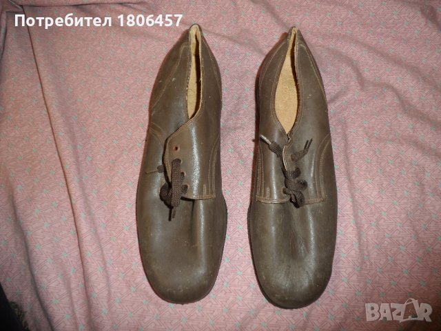 стари кожени обувки, снимка 11 - Антикварни и старинни предмети - 43604292