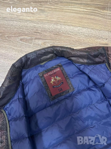 Мъжка пухенка US Polo ASSN Camouflage down puffer , 54/XL размер, снимка 7 - Якета - 51832042