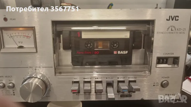 КАСЕТЪЧЕН ДЕК JVC KD-21B, снимка 2 - Декове - 49020982