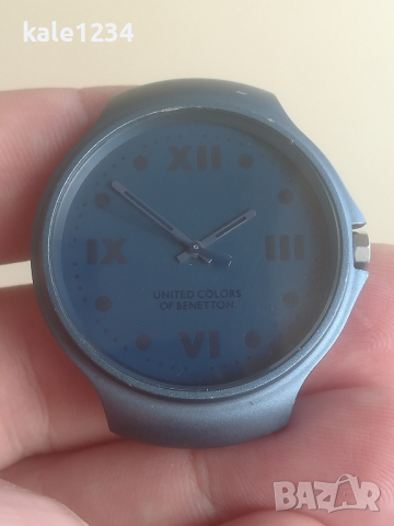 Часовник. United colours of benetton. Бенетон. Blue watch. , снимка 2 - Мъжки - 44858265