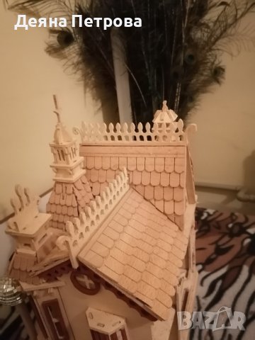 Декорация - къща. Дърворезба. , снимка 2 - Декорация за дома - 38474969