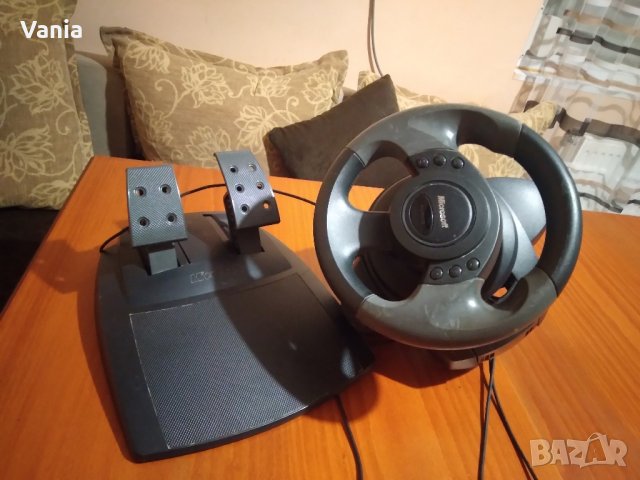 Волан с педали , снимка 4 - Джойстици и геймпадове - 43633672